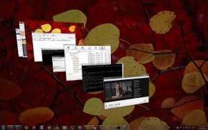 Screenshot of Windows 7 Ultimate on Acer TM8210